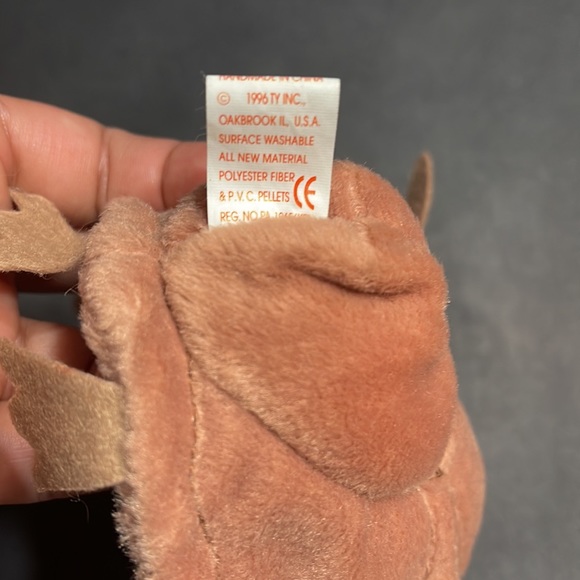 TY 4035 Beanie Babies BROWN "Batty" Bat RETIRED 1996 Many Rare Errors - Picture 7 of 16